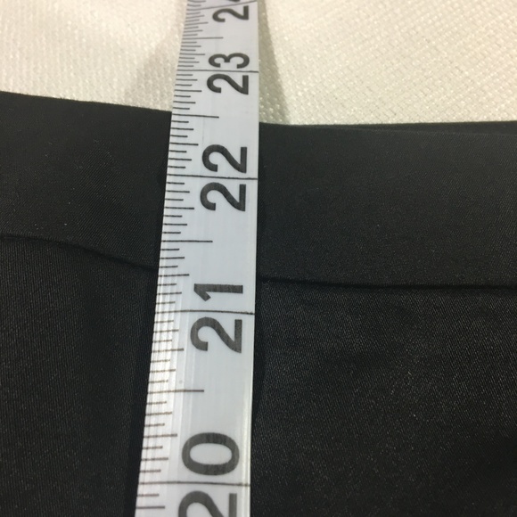 Ann Taylor Loft Black Skirt With Blue Design Sz 10 - Picture 8 of 8